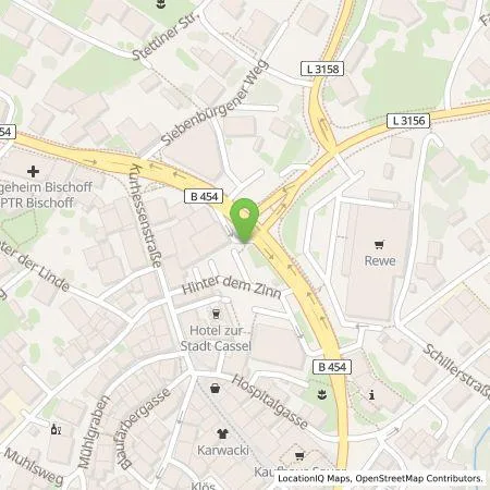 Standortübersicht der Tankstelle Mer Germany GmbH in 34626 Neukirchen