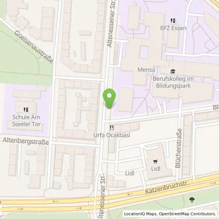 Standortübersicht der Tankstelle HOCHTIEF Ladepartner GmbH in 45326 Essen