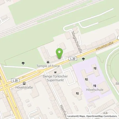 Standortübersicht der Tankstelle HOCHTIEF Ladepartner GmbH in 45326 Essen