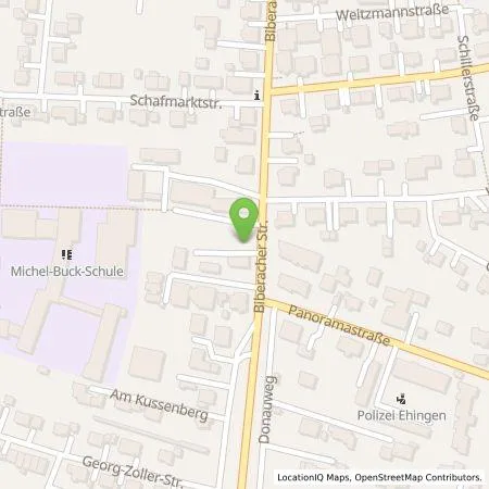 Standortübersicht der Tankstelle EnBW Ostwürttemberg DonauRies AG in 89584 Ehingen (Donau)