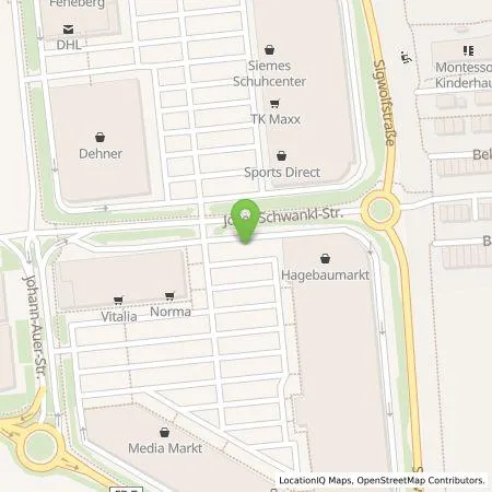 Standortübersicht der Tankstelle EnBW mobility+ AG und Co.KG in 85435 Erding