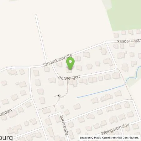 Standortübersicht der Tankstelle Helmut Fritsch in 72127 Kusterdingen