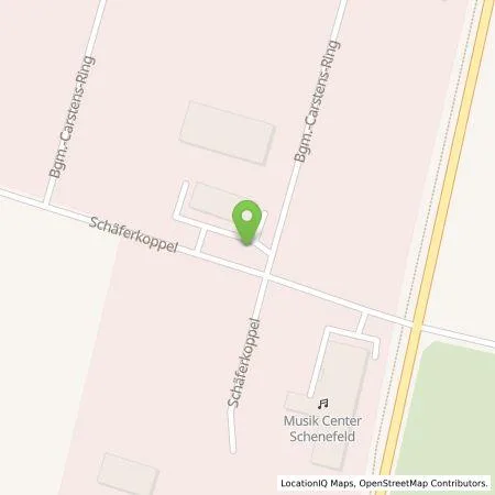 Standortübersicht der Tankstelle 7 Stars Entertainment GmbH in 25560 Schenefeld