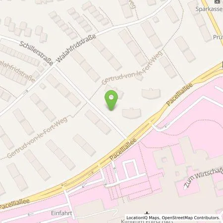 Standortübersicht der Tankstelle RhönEnergie Fulda GmbH in 36043 Fulda