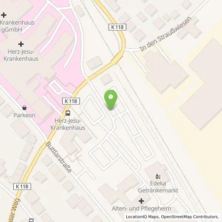 Standortübersicht der Tankstelle RhönEnergie Fulda GmbH in 36039 Fulda