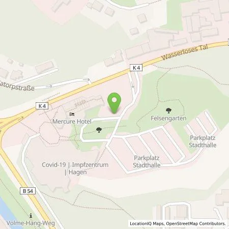 Standortübersicht der Tankstelle Mark-E Aktiengesellschaft in 58093 Hagen