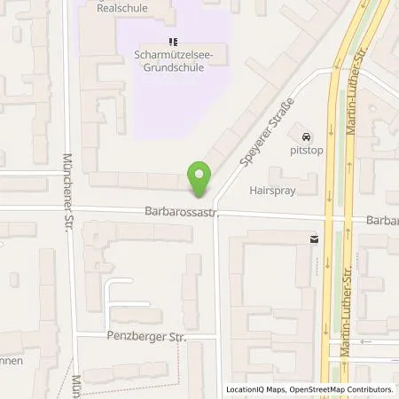 Standortübersicht der Tankstelle Berliner Stadtwerke KommunalPartner GmbH in 10779 Berlin