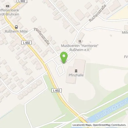 Standortübersicht der Tankstelle BEG Kraichgau eG in 76706 Dettenheim