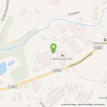 Standortübersicht der Tankstelle ALPHAR Recharge GmbH & Co. KG in 98527 Suhl