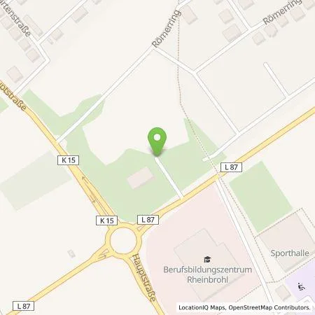 Standortübersicht der Tankstelle Comfortcharge GmbH in 56598 Rheinbrohl