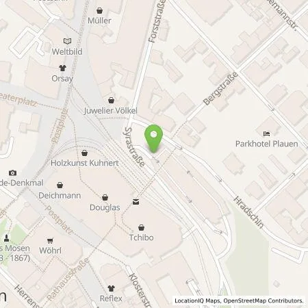 Standortübersicht der Tankstelle ECE Energy GmbH & Co. KG in 08523 Plauen