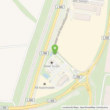 Standortübersicht der Tankstelle BP Europa SE in 68794 Oberhausen-Rheinhausen