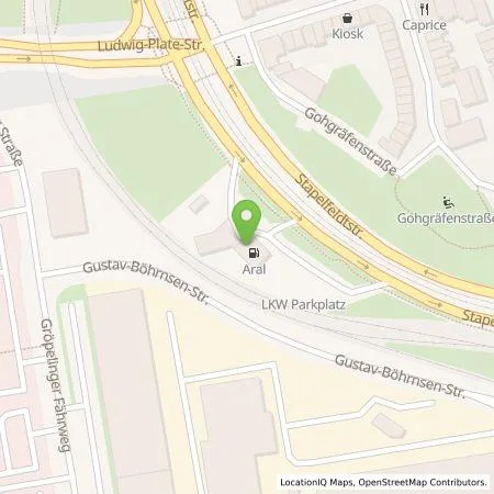 Standortübersicht der Tankstelle BP Europa SE in 28237 Bremen