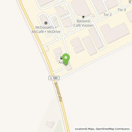 Standortübersicht der Tankstelle BP Europa SE in 50259 Pulheim