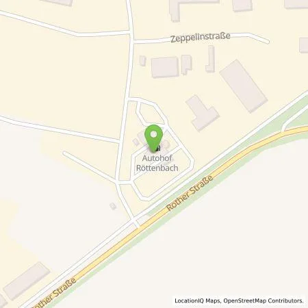 Standortübersicht der Tankstelle BP Europa SE in 91187 Röttenbach