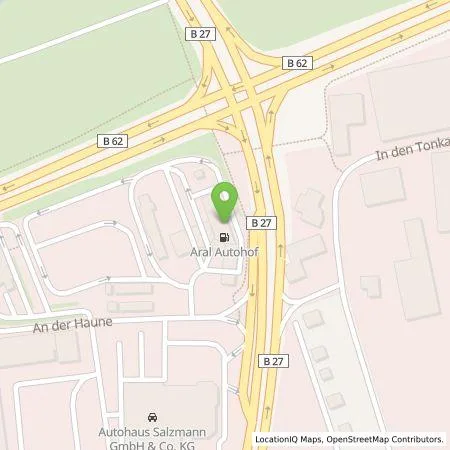 Standortübersicht der Tankstelle BP Europa SE in 36251 Bad Hersfeld