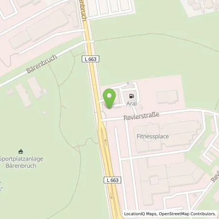 Standortübersicht der Tankstelle BP Europa SE in 44379 Dortmund