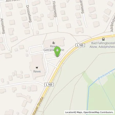 Standortübersicht der Tankstelle BP Europa SE in 29683 Bad Fallingbostel