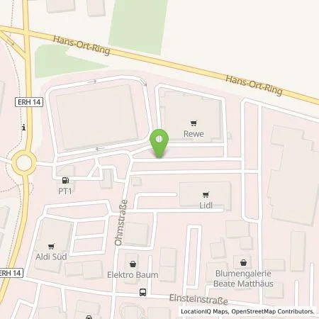 Standortübersicht der Tankstelle BP Europa SE in 91074 Herzogenaurach