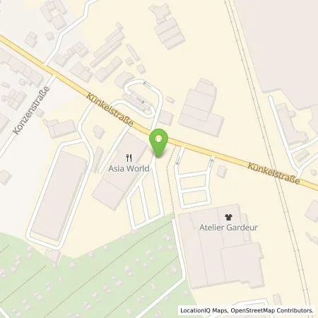 Standortübersicht der Tankstelle E.ON Drive Infrastructure GmbH in 41063 Mönchengladbach