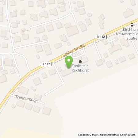 Standortübersicht der Tankstelle Q1 Energie AG in 30916 Isernhagen (Kirchhorst)