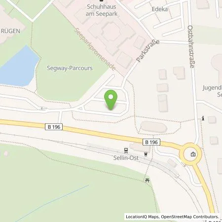 Standortübersicht der Tankstelle SWS Energie GmbH in 18586 Sellin , Ostseebad