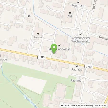 Standortübersicht der Tankstelle EWE Go GmbH in 48231 Warendorf