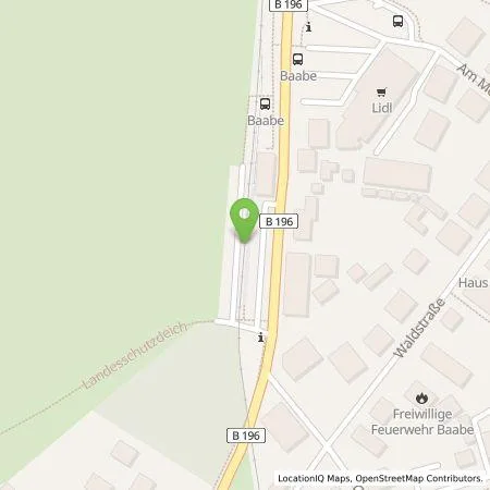 Standortübersicht der Tankstelle SWS Energie GmbH in 18586 Baabe , Ostseebad