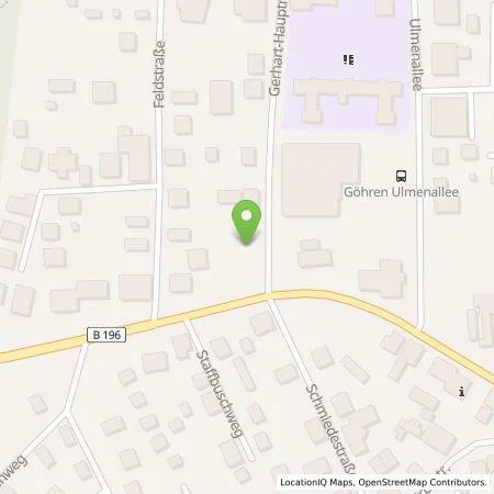 Standortübersicht der Tankstelle SWS Energie GmbH in 18586 Göhren