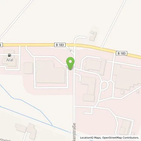 Standortübersicht der Tankstelle Autohaus Kühne GmbH in 04849 Bad Düben