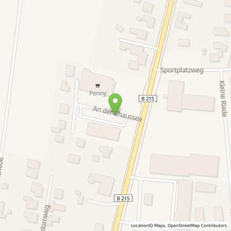 Standortübersicht der Tankstelle Autohaus KAHLE Nienburg GmbH in 31582 Nienburg/Weser