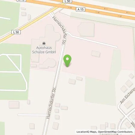 Standortübersicht der Tankstelle Autohaus Schulze GmbH in 03051 Cottbus