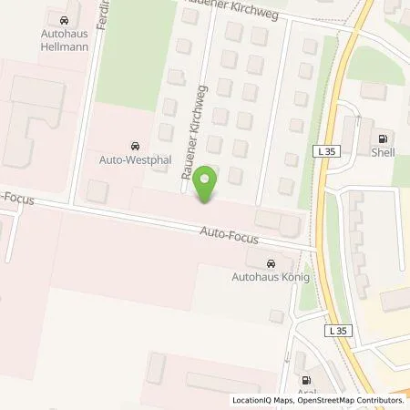 Standortübersicht der Tankstelle Autohaus Spree-Eck GmbH & Co. KG in 15517 Fürstenwalde/Spree