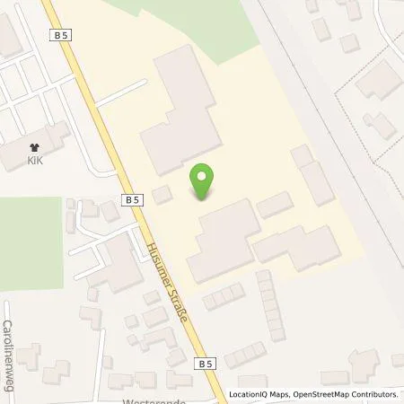 Standortübersicht der Tankstelle Emil Frey Hans Carstens GmbH in 25821 Breklum