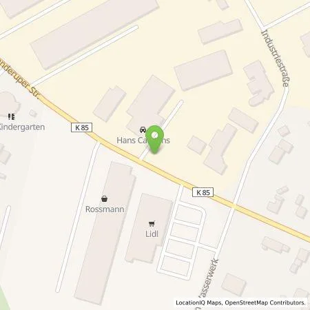 Standortübersicht der Tankstelle Hans Carstens GmbH in 24963 Tarp