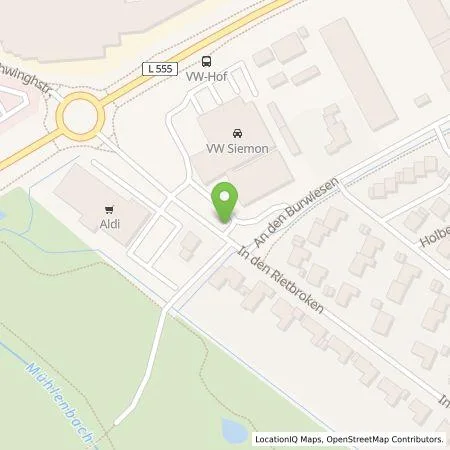 Standortübersicht der Tankstelle Siemon GmbH in 49525 Lengerich