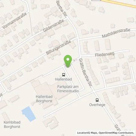 Standortübersicht der Tankstelle Stein GmbH in 48565 Steinfurt