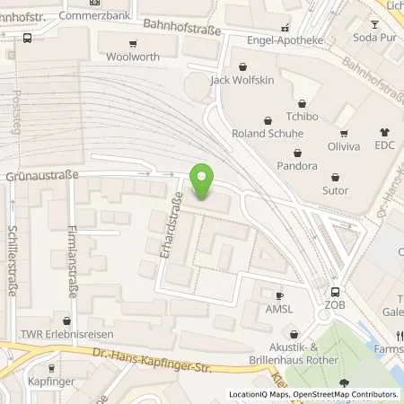 Standortübersicht der Tankstelle Mer Germany GmbH in 94032 Passau