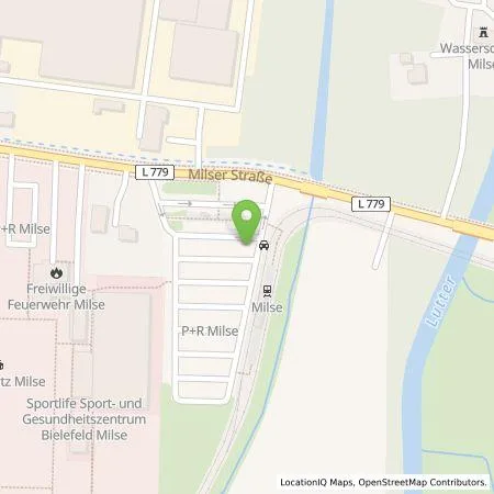 Standortübersicht der Tankstelle Stadtwerke Bielefeld GmbH in 33729 Bielefeld