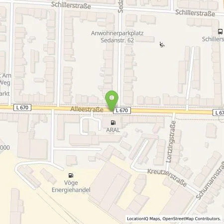 Standortübersicht der Tankstelle HOCHTIEF Ladepartner GmbH in 59065 Hamm