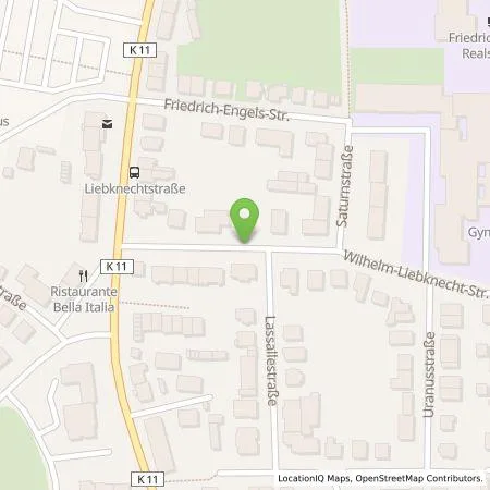 Standortübersicht der Tankstelle HOCHTIEF Ladepartner GmbH in 59067 Hamm