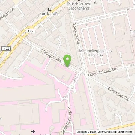 Standortübersicht der Tankstelle eze.network GmbH in 44789 Bochum