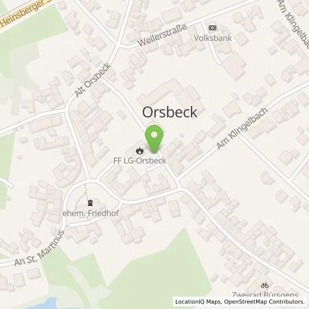 Standortübersicht der Tankstelle NEW Niederrhein Energie und Wasser GmbH in 41849 Wassenberg