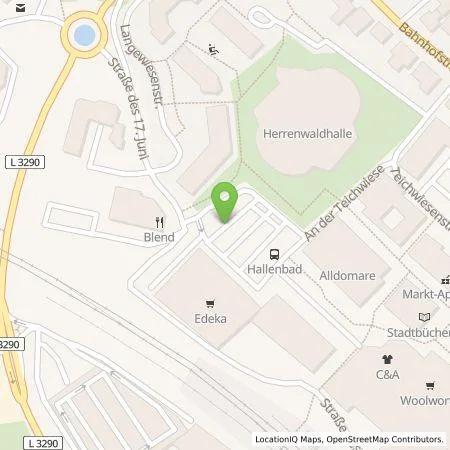 Standortübersicht der Tankstelle TEAG Mobil GmbH in 35260 Stadtallendorf