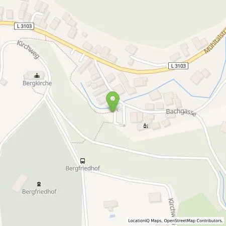 Standortübersicht der Tankstelle Gruppen-Gas- und Elektrizitätswerk Bergstraße AG in 64625 Bensheim