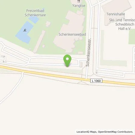 Standortübersicht der Tankstelle Haller Mobilität und Wärme GmbH in 74523 Schwäbisch Hall