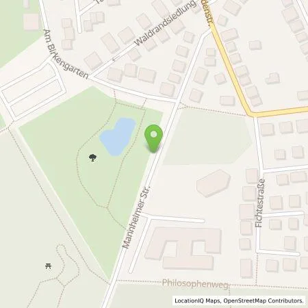 Standortübersicht der Tankstelle Gruppen-Gas- und Elektrizitätswerk Bergstraße AG in 64653 Lorsch