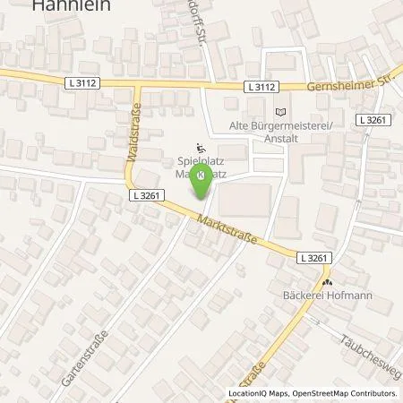 Standortübersicht der Tankstelle Gruppen-Gas- und Elektrizitätswerk Bergstraße AG in 64665 Alsbach-Hähnlein