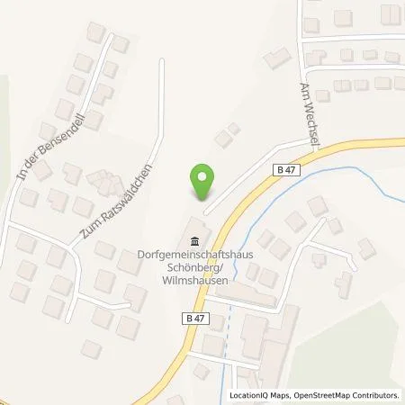 Standortübersicht der Tankstelle Gruppen-Gas- und Elektrizitätswerk Bergstraße AG in 64625 Bensheim