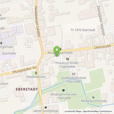 Standortübersicht der Tankstelle Comfortcharge GmbH in 64297 Darmstadt